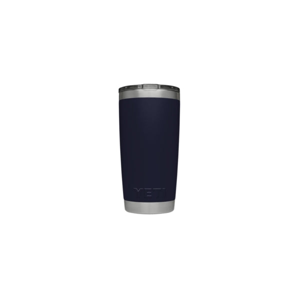 YETI Rambler 21070060029 Tumbler, 20 oz Capacity, MagSlider Lid, Stainless Steel, Insulated, Navy