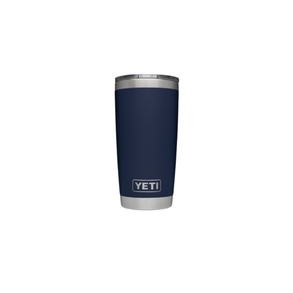 YETI Rambler 21070060029 Tumbler, 20 oz Capacity, MagSlider Lid, Stainless Steel, Insulated, Navy