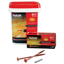 Load image into Gallery viewer, FastenMaster FlatLOK FMFL005B-250 Structural Screw, 5 in L, Flat Head, Torx TTAP Drive, Carbon Steel
