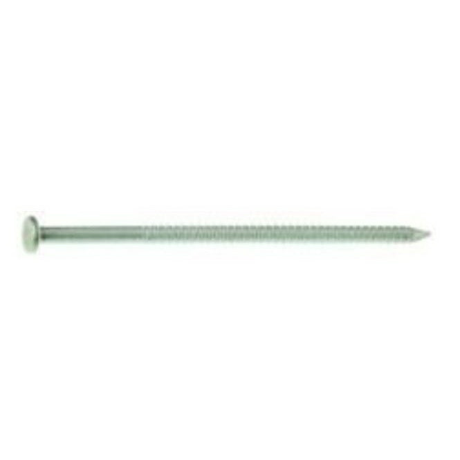 Grip-Rite 8HGRSPD1 Patio/Deck Nail, 8D, 2-1/2 in L, Steel, Hot-Dipped Galvanized, Flat Head, Ring Shank, Gray