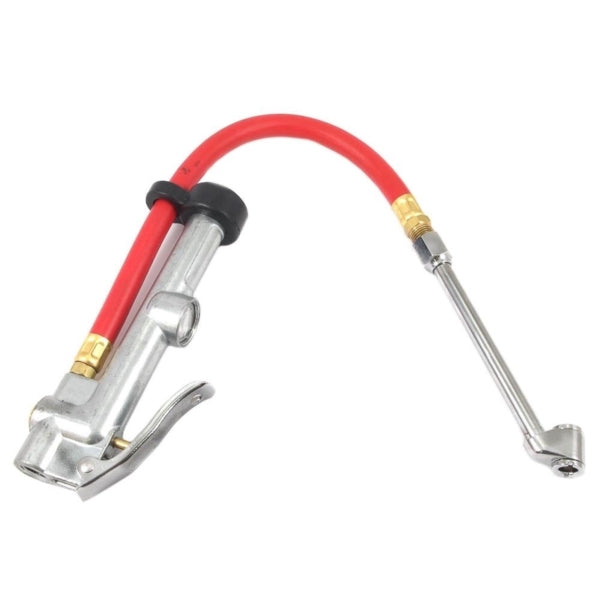 Forney 75493 Tire Inflator, 10 to 120 psi Pressure, Rubber, Silver