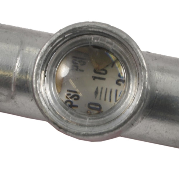 Forney 75493 Tire Inflator, 10 to 120 psi Pressure, Rubber, Silver