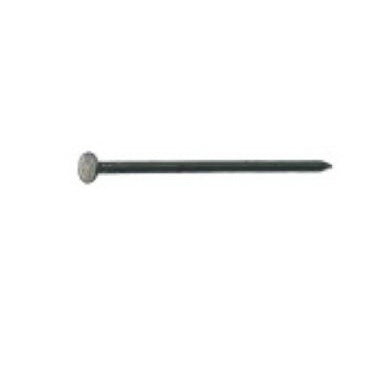 Grip-Rite 8HGBX1 Box Nail, 8D, 2-1/2 in L, Steel, Hot-Dipped Galvanized, Flat Head, Smooth Shank, Gray, 1 lb