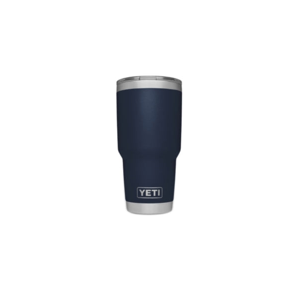 YETI Rambler 21070070027 Tumbler, 30 oz Capacity, MagSlider Lid, Stainless Steel, Insulated, Navy