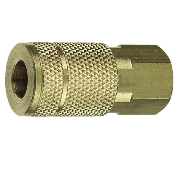 Forney 75222 Coupler, 1/4 in, FNPT, Brass