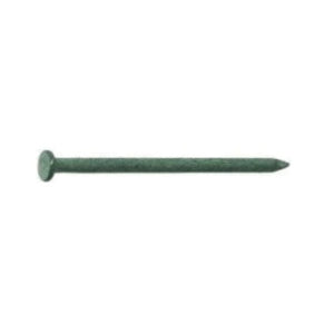 Grip-Rite 12C1 Common Nail, 12D, 3-1/4 in L, Steel, Bright, Flat Head, Smooth Shank, Silver, 1 lb