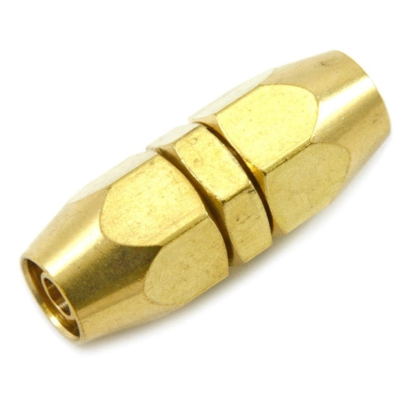 Forney 75498 Compression Splicer, 1/4 in, Brass