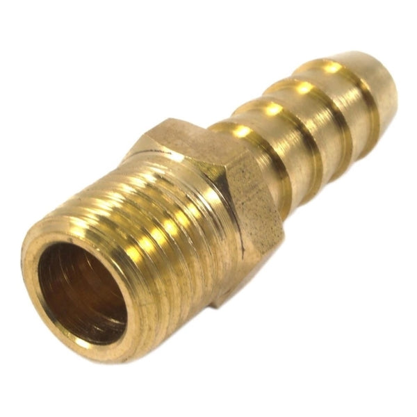 Forney 75359 Air Hose End, 3/8 x 1/4 in, MNPT, Brass
