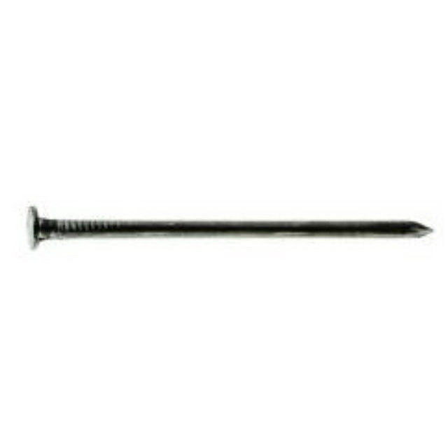 Grip-Rite 6HGBX1 Box Nail, 6D, 2 in L, Steel, Hot-Dipped Galvanized, Flat Head, Smooth Shank, 1 lb