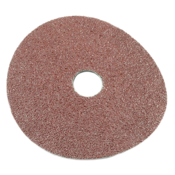 Forney 71661 Sanding Disc, 5 in Dia, 7/8 in Arbor, 36 Grit, Aluminum Oxide Abrasive, Fiber Backing