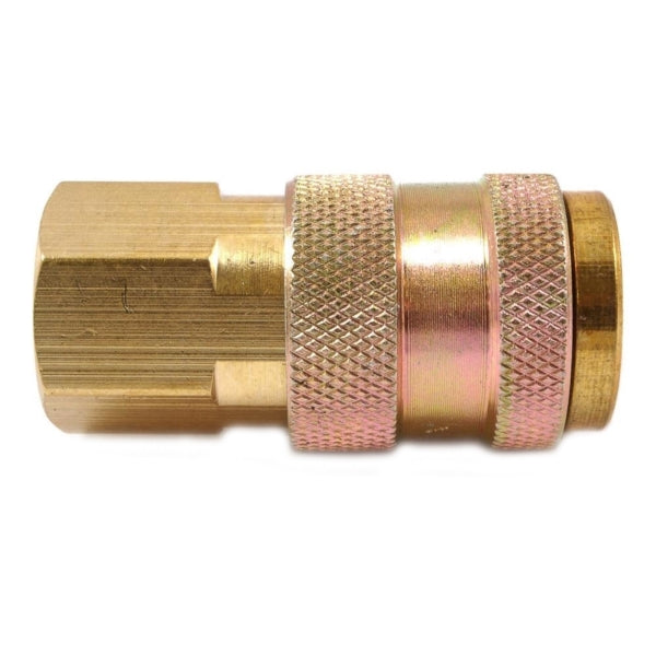 Forney 75527 Coupler, 1/4 in, FNPT, Brass