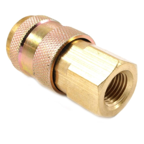Forney 75527 Coupler, 1/4 in, FNPT, Brass