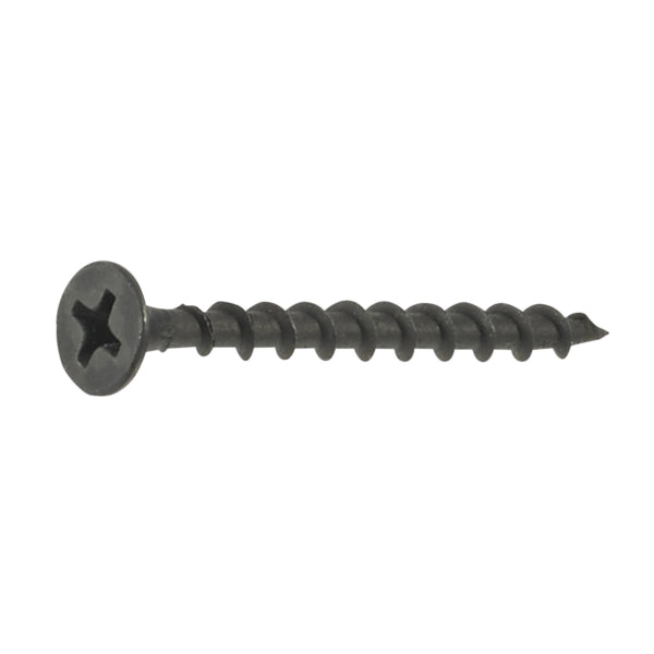 FastenMaster Pamfast SD-28-GCBP6158 Screw, 1-5/8 in L, Coarse Thread, Bugle Head, Phillips Drive, Phosphate