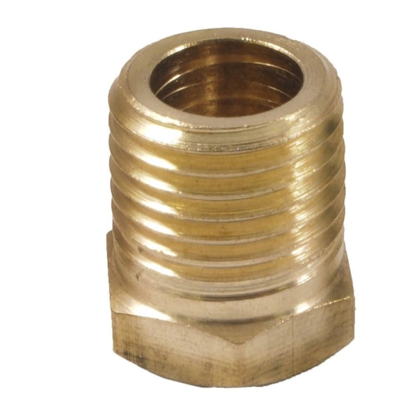 Forney 75534 Bushing, 1/8 x 1/4 in, FNPT x MNPT, Brass