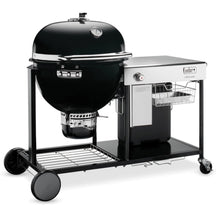 Load image into Gallery viewer, Weber Summit 18501001 Charcoal Grill, 2 -Grate, 452 sq-in Primary Cooking Surface, Black, Diffuser Plate Storage
