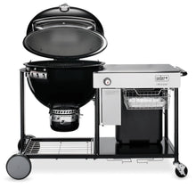 Load image into Gallery viewer, Weber Summit 18501001 Charcoal Grill, 2 -Grate, 452 sq-in Primary Cooking Surface, Black, Diffuser Plate Storage
