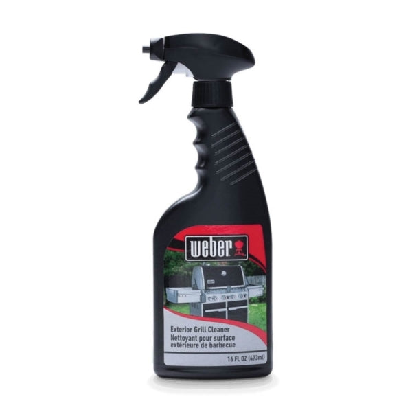 Weber W65 Exterior Grill Cleaner, Liquid, 16 oz Trigger Spray Bottle