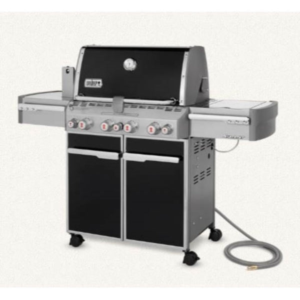 Weber SUMMIT E-470, 7271001 Natural Gas, 4 -Burner, Stainless Steel Body, Black