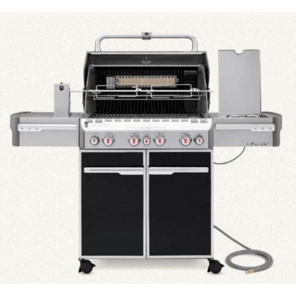 Weber SUMMIT E-470, 7271001 Natural Gas, 4 -Burner, Stainless Steel Body, Black