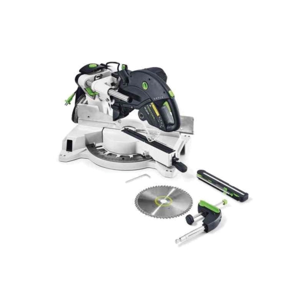 Festool KAPEX 561287 Sliding Compound Miter Saw, 10-1/4 in Dia Blade, 1400 to 3400 rpm Speed, 47 deg Max Bevel Angle