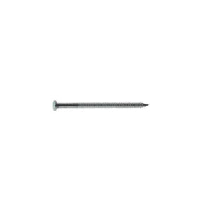 Grip-Rite 8HGC1 Common Nail, 8D, 2-1/2 in L, Steel, Galvanized, Flat Head, Smooth Shank, Gray, 1 lb