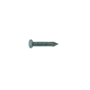 Grip-Rite 3TFMAS1 Concrete Nail, Concrete Nails, 10D, 3 in L, Steel, Tempered Hardened, Flat Head, Fluted Shank, 1 lb