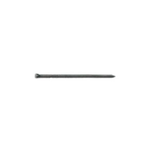 Grip-Rite 4F1 Finishing Nail, 4D, 1-1/2 in L, Steel, Bright, Cupped Head, Smooth Shank, Silver, 1 lb