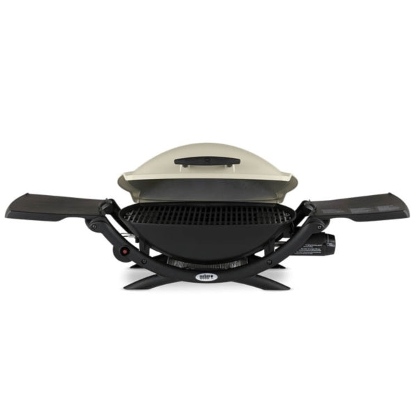 Weber Q 2000 Series 53060001 Gas Grill, 12,000 Btu/hr BTU, Liquid Propane, 1 -Burner, Cast Aluminum Body, Titanium