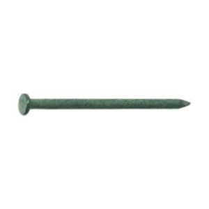 Grip-Rite 10HGC1 Common Nail, 10d, 3 in L, Steel, Hot-Dipped Galvanized, Flat Head, Smooth Shank, Gray