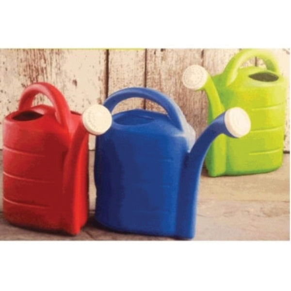 Arett N65 3040796 Watering Can, 2 gal Can, Blue/Green/Red