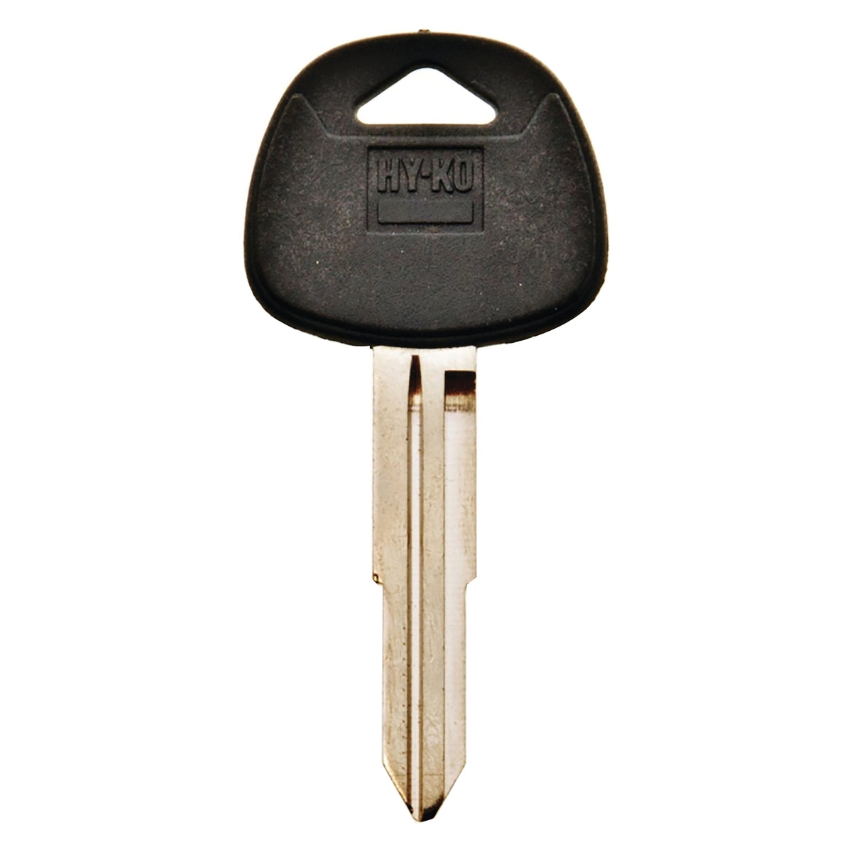 HY-KO 12005HY14 Automotive Key Blank, Brass/Plastic, Nickel, For: Hyundai Vehicle Locks