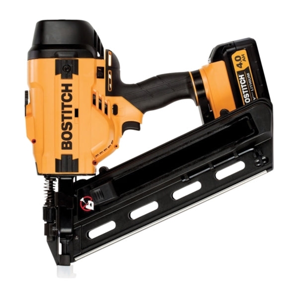 Bostitch BCF28WWM1 Framing Nailer Kit, Battery Included, 20 V, 4 Ah, 55 Magazine, 28 deg Collation, Wire Weld Collation