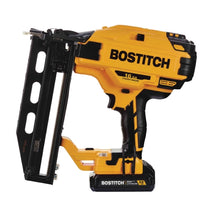 Load image into Gallery viewer, Bostitch BCN662D1 Finish Nailer Kit, Battery Included, 20 V, 2 Ah, 100 Magazine, 16 ga Nail
