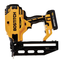 Load image into Gallery viewer, Bostitch BCN662D1 Finish Nailer Kit, Battery Included, 20 V, 2 Ah, 100 Magazine, 16 ga Nail
