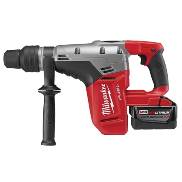 Milwaukee M18 FUEL 2717-21HD Hammer Drill Kit, Battery Included, 18 V, 9 Ah, 1-9/16 in Chuck, SDS-Max Chuck