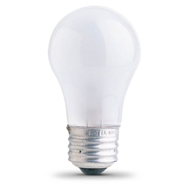 Feit Electric BP40A15/CAN Incandescent Bulb, 40 W, A15 Lamp, Medium E26 Lamp Base, 2700 K Color Temp