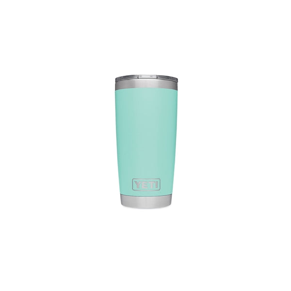 YETI Rambler 21070060016 Tumbler, 20 oz Capacity, MagSlider Lid, Stainless Steel, Insulated, Seafoam