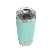 Load image into Gallery viewer, YETI Rambler 21070060016 Tumbler, 20 oz Capacity, MagSlider Lid, Stainless Steel, Insulated, Seafoam
