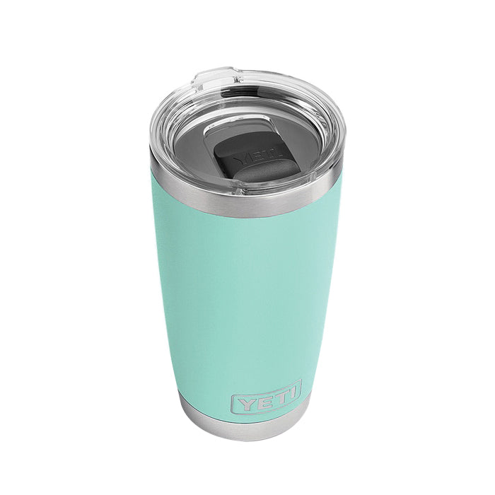 YETI Rambler 21070060016 Tumbler, 20 oz Capacity, MagSlider Lid, Stainless Steel, Insulated, Seafoam