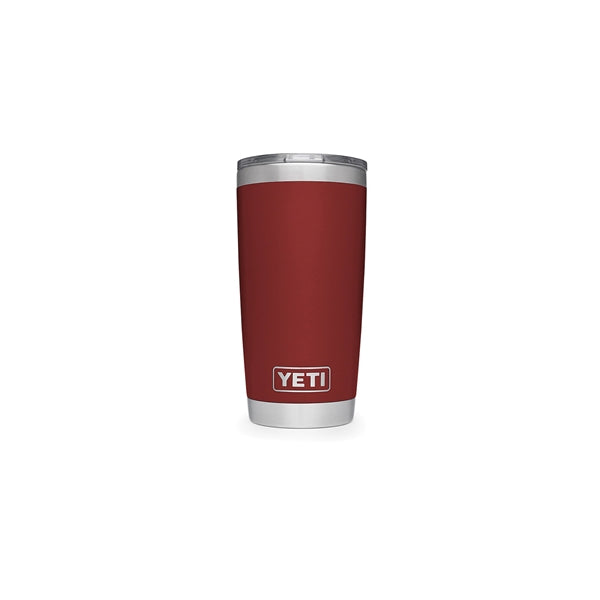 YETI Rambler 21070060016 Tumbler, 20 oz Capacity, MagSlider Lid, Stainless Steel, Insulated, Red