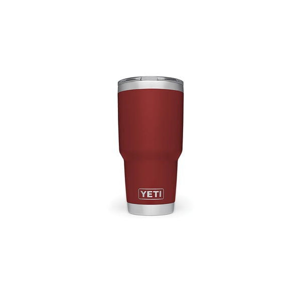 YETI Rambler YRAM30BR Tumbler, 30 oz Capacity, MagSlider Lid, Stainless Steel, Insulated,  Brick Red
