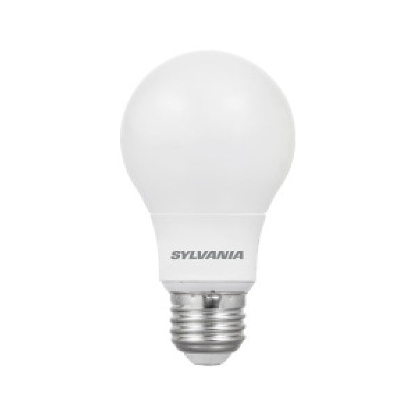 Sylvania 78112 Ultra LED Bulb, General Purpose, A19 Lamp, 60 W Equivalent, E26 Lamp Base, Dimmable, Frosted
