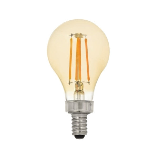 Sylvania 75345 Ultra Vintage LED Lamp, Decorative, A15 Lamp, 40 W Equivalent, E12 Lamp Base, Dimmable, 2175 K Color Temp