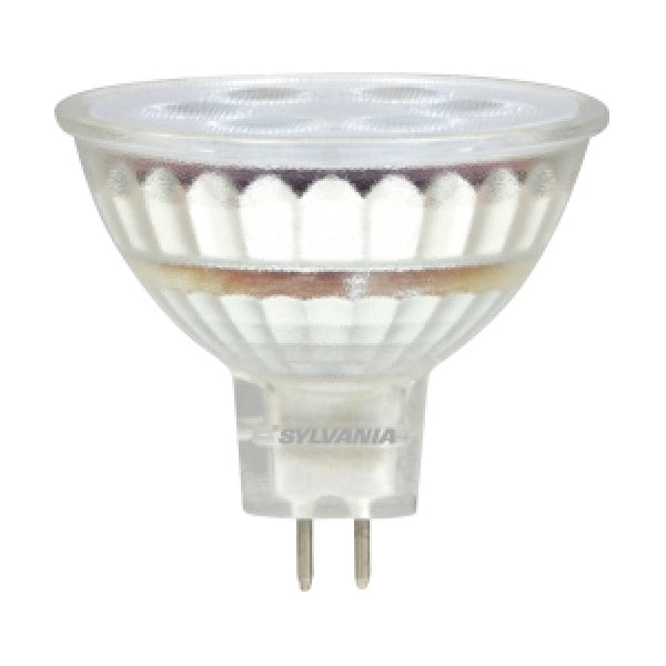 Sylvania 78239 Ultra LED Bulb, Track/Recessed, MR16 Lamp, 35 W Equivalent, GU5.3 Lamp Base, Dimmable, Clear