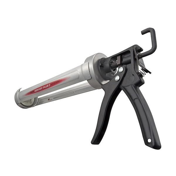 Tajima Convoy Plus II CNV-J900PL2 Caulking Gun, 900 mL Cartridge, Rotating Handle