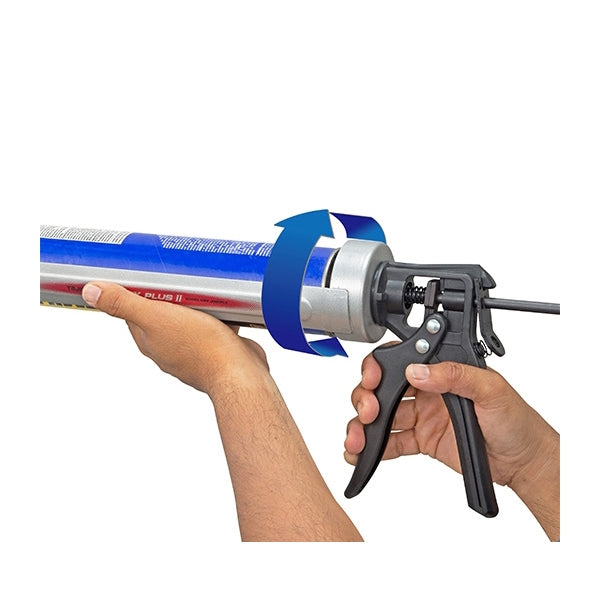 Tajima Convoy Plus II CNV-J900PL2 Caulking Gun, 900 mL Cartridge, Rotating Handle