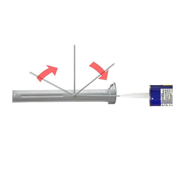 Tajima Convoy Plus II CNV-J900PL2 Caulking Gun, 900 mL Cartridge, Rotating Handle