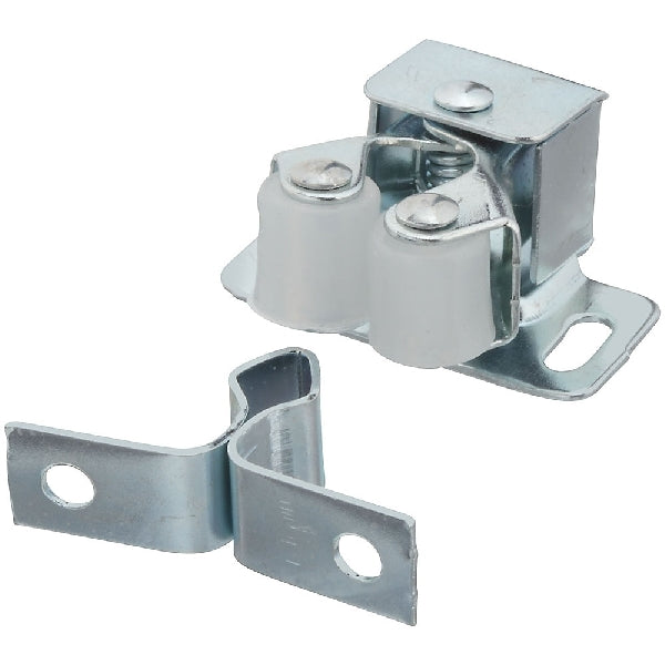 National Hardware N710-502 Cabinet Catch, 1-11/32 in L x 19/32 in W Catches, Steel, Zinc