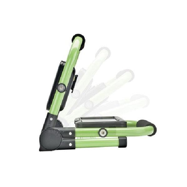 PowerSmith PWLR1110F Rechargeable Work Light, 10 W, Lithium-Ion Battery, 1-Lamp, LED Lamp, 900, 400, 200 Lumens