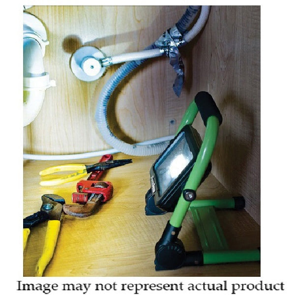 PowerSmith PWLR1110F Rechargeable Work Light, 10 W, Lithium-Ion Battery, 1-Lamp, LED Lamp, 900, 400, 200 Lumens